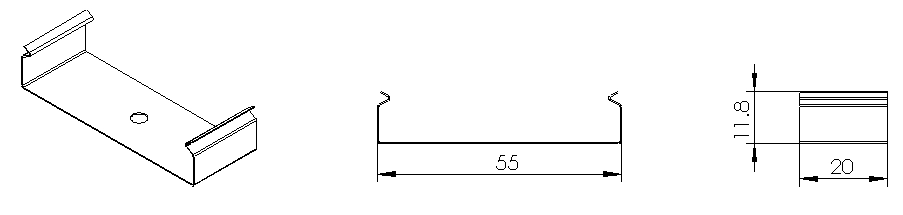 סוג 1, קליפ מתכת