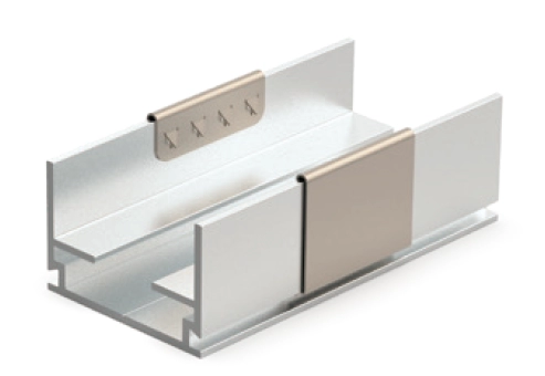 Type 3, AL Clips יישום חיצוני (50 מ"מ ליחידה)###GOOGLE_Type#,1mtr installation per pc